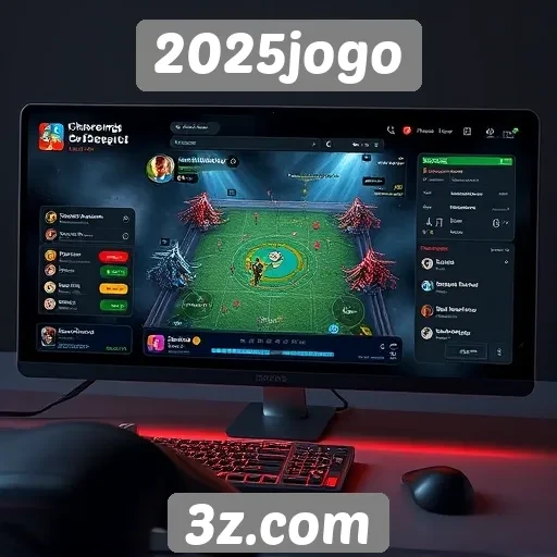 Interface do usuário no site 2025jogo